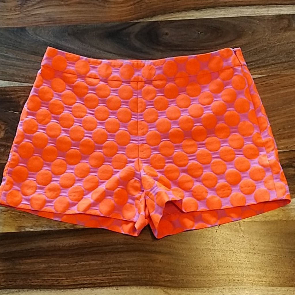 J.Crew Size 2 Neon Shorts Purple Orange Xs S